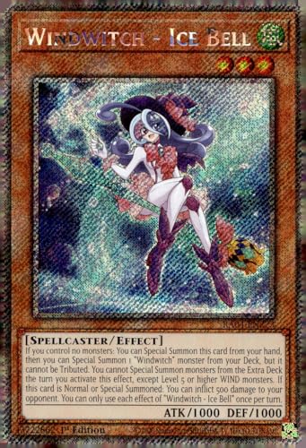 Windwitch – Eisglocke (Platinum Secret Rare) – RA04-EN273 – Platinum Secret Rare – 1. Auflage von Yu-Gi-Oh!