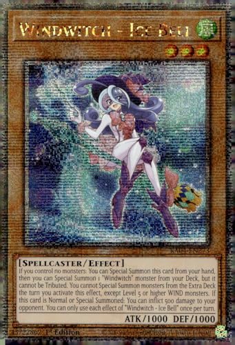 Windwitch – Eisglocke (Quarter Century Secret Rare) – RA04-EN273 – Quarter Century Secret Rare – 1. Auflage von Yu-Gi-Oh!