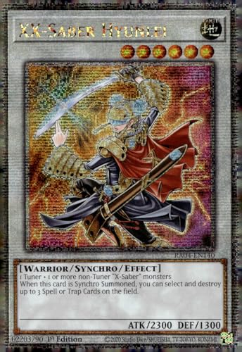 XX-Saber Hyunlei (Quarter Century Secret Rare) - RA04-EN140 - Quarter Century Secret Rare - 1. Auflage von Yu-Gi-Oh!