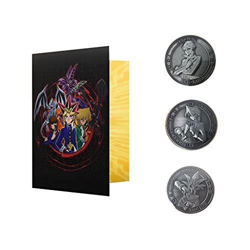 YU-GI-OH! KON-YGO153 Limitierte Auflage mit 3 Münzen, Blau/Rot/Schwarz YU-GI-OH! KON-YGO153 Limitierte Auflage mit 3 Münzen, Blau/Rot/Schwarz von YU-GI-OH!