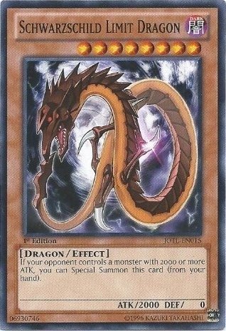 YU-GI-OH! Schwarzschild Limit Dragon (JOTL-EN015) - Judgment of the Light - Unlimited Edition - Common - Anime - TCG - COLLECTIBLE_CARD - 1 Stück - Mint von Yu-Gi-Oh!