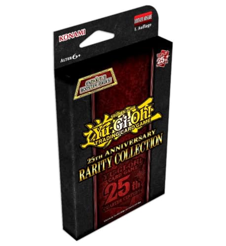 Yu-Gi-Oh - 25th Anniversary Rarity Collection Tuckbox - 3 Booster Packs der 1. Auflage Deutsch von YU-GI-OH!