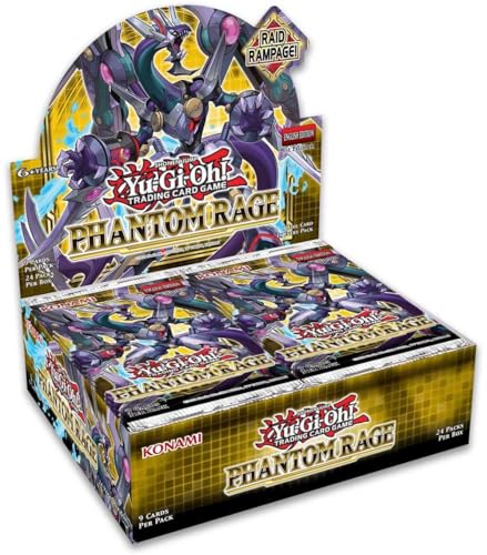 yu-gi-oh KONPHRA Phantom Rage Booster Display Box mit 24 Packungen von YU-GI-OH!
