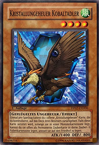 YU-GI-OH! Kristallungeheuer Kobaltadler 1. Auflage DP07-DE006 [Common] [NM] von YU-GI-OH!