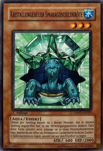 YU-GI-OH! Kristallungeheuer Smaragdschildkröte 1. Aufl. DP07-DE003 [Common] [NM] von YU-GI-OH!