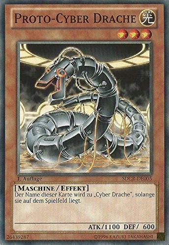 Yu-Gi-Oh! Proto Cyber Drache - 1. Auflage - Deutsch von YU-GI-OH!