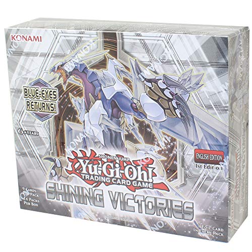 Yu-Gi-Oh! Shining Victories Display Box mit 24 Booster Englisch von YU-GI-OH!