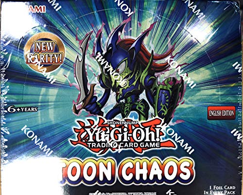 Yu-Gi-Oh! - Toon Chaos Booster Box Unlimited Edition Display mit 24 Packungen von Yu-Gi-Oh
