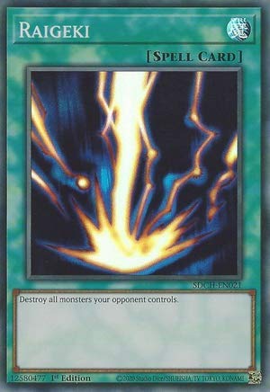 YU-GI-OH! YUGIOH – Raigeki – SDCH-EN021 – Super Rare Rara- 1. Edition 1. Edition YU-GI-OH! YUGIOH – Raigeki – SDCH-EN021 – Super Rare Rara- 1. Edition 1. Edition von YU-GI-OH!