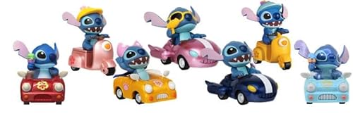 Lilo & Stitch Zoom Hero Rückzug-Fahrzeuge mit Figuren Stitch Display (12) von YuMe Toys