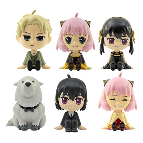 Spy x Family Bobble Hero Wackelkopf-Figuren (Blind Box Ver.) 6 cm Display (12) von YuMe Toys