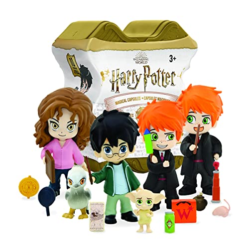 YuMe 13540 - Harry Potter Magische Sammelkapsel Serie 3, mit 1 von 10 kleinen Spielfiguren und Zubehör für Kinder zum Spielen und Sammeln von YuMe
