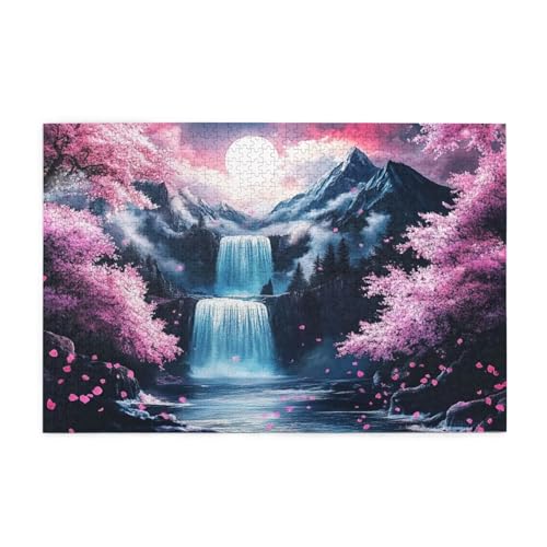 Puzzle 1500 Teile, Puzzle Erwachsene, Holzpuzzle Blume Impossible Jigsaw, Clevere Rätsel, HD Farbe Jigsaw mit Geschenkbox Verpackung for Room Decor, Geschenke für Frauen Fallen 87x57cm p-1900 Puzzle 1500 Teile, Puzzle Erwachsene, Holzpuzzle Blume Impossible Jigsaw, Clevere Rätsel, HD Farbe Jigsaw mit Geschenkbox Verpackung for Room Decor, Geschenke für Frauen Fallen 87x57cm p-1900 von Yuammgxi