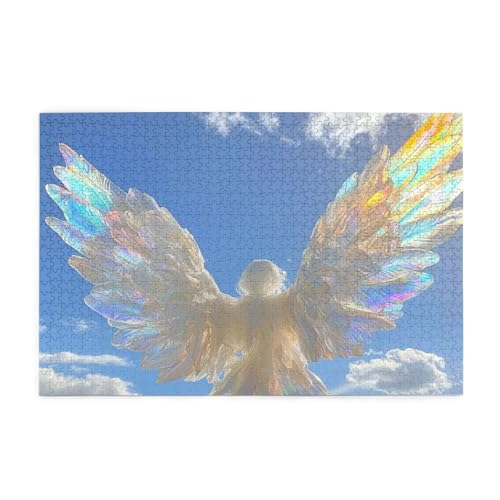 Puzzle 1500 Teile, Puzzle Erwachsene, Holzpuzzle Fantasie Impossible Jigsaw, Clevere Rätsel, HD Farbe Jigsaw mit Geschenkbox Verpackung for Room Decor, Geschenke für Frauen Flügel 87x57cm p-1865 Puzzle 1500 Teile, Puzzle Erwachsene, Holzpuzzle Fantasie Impossible Jigsaw, Clevere Rätsel, HD Farbe Jigsaw mit Geschenkbox Verpackung for Room Decor, Geschenke für Frauen Flügel 87x57cm p-1865 von Yuammgxi