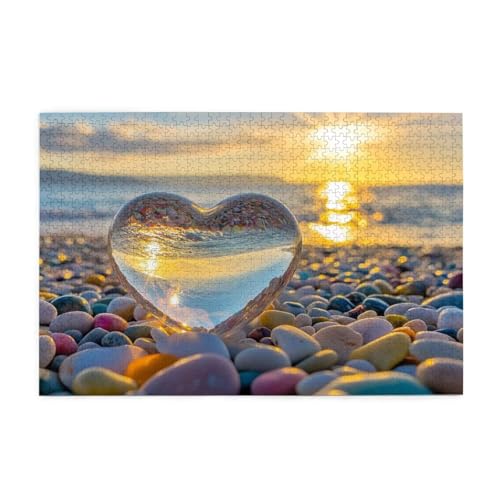 Puzzle 1500 Teile, Puzzle Erwachsene, Holzpuzzle Landschaft Impossible Jigsaw, Clevere Rätsel, HD Farbe Jigsaw mit Geschenkbox Verpackung for Room Decor, Geschenke für Frauen Liebe 87x57cm p-1826 Puzzle 1500 Teile, Puzzle Erwachsene, Holzpuzzle Landschaft Impossible Jigsaw, Clevere Rätsel, HD Farbe Jigsaw mit Geschenkbox Verpackung for Room Decor, Geschenke für Frauen Liebe 87x57cm p-1826 von Yuammgxi