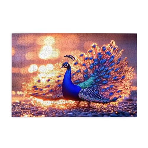 Puzzle 1500 Teile, Puzzle Erwachsene, Holzpuzzle Tier Impossible Jigsaw, Clevere Rätsel, HD Farbe Jigsaw mit Geschenkbox Verpackung for Aesthetic Room Decor, Geschenke für Frauen Pfau 87x57cm p-240 Puzzle 1500 Teile, Puzzle Erwachsene, Holzpuzzle Tier Impossible Jigsaw, Clevere Rätsel, HD Farbe Jigsaw mit Geschenkbox Verpackung for Aesthetic Room Decor, Geschenke für Frauen Pfau 87x57cm p-240 von Yuammgxi