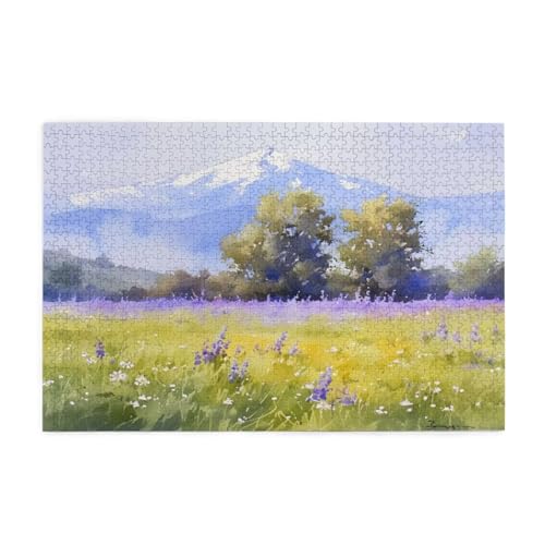 Puzzle 2000 Teile, Puzzle Erwachsene, Holzpuzzle Berg Impossible Jigsaw, Clevere Rätsel, HD Farbe Jigsaw mit Geschenkbox Verpackung for Room Decor, Geschenke für Frauen Wilde Blumen 100x70cm p-976 Puzzle 2000 Teile, Puzzle Erwachsene, Holzpuzzle Berg Impossible Jigsaw, Clevere Rätsel, HD Farbe Jigsaw mit Geschenkbox Verpackung for Room Decor, Geschenke für Frauen Wilde Blumen 100x70cm p-976 von Yuammgxi