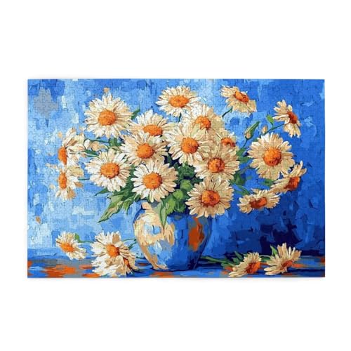Puzzle 2000 Teile, Puzzle Erwachsene, Holzpuzzle Blume Impossible Jigsaw, Clevere Rätsel, HD Farbe Jigsaw mit Geschenkbox Verpackung for Aesthetic Room Decor, Geschenke für Frauen Anlage 100x70cm p-20 von Yuammgxi