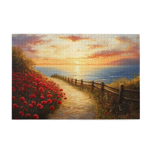 Puzzle 2000 Teile, Puzzle Erwachsene, Holzpuzzle Blume Impossible Jigsaw, Clevere Rätsel, HD Farbe Jigsaw mit Geschenkbox Verpackung for Aesthetic Room Decor, Geschenke für Frauen Meer 100x70cm p-1980 Puzzle 2000 Teile, Puzzle Erwachsene, Holzpuzzle Blume Impossible Jigsaw, Clevere Rätsel, HD Farbe Jigsaw mit Geschenkbox Verpackung for Aesthetic Room Decor, Geschenke für Frauen Meer 100x70cm p-1980 von Yuammgxi