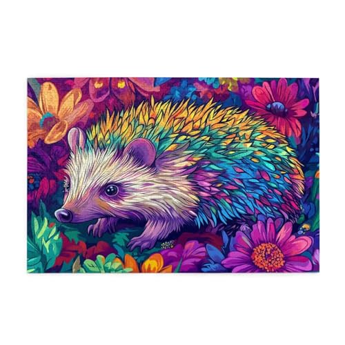 Puzzle 2000 Teile, Puzzle Erwachsene, Holzpuzzle Blume Impossible Jigsaw, Clevere Rätsel, HD Farbe Jigsaw mit Geschenkbox Verpackung for Aesthetic Room Decor, Geschenke für Frauen Tier 100x70cm p-475 von Yuammgxi