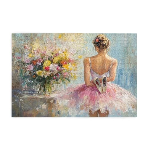 Puzzle 2000 Teile, Puzzle Erwachsene, Holzpuzzle Blume Impossible Jigsaw, Clevere Rätsel, HD Farbe Jigsaw mit Geschenkbox Verpackung for Room Decor, Geschenke für Frauen Balletttänzer 100x70cm p-1800 Puzzle 2000 Teile, Puzzle Erwachsene, Holzpuzzle Blume Impossible Jigsaw, Clevere Rätsel, HD Farbe Jigsaw mit Geschenkbox Verpackung for Room Decor, Geschenke für Frauen Balletttänzer 100x70cm p-1800 von Yuammgxi