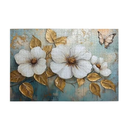 Puzzle 2000 Teile, Puzzle Erwachsene, Holzpuzzle Blume Impossible Jigsaw, Clevere Rätsel, HD Farbe Jigsaw mit Geschenkbox Verpackung for Room Decor, Geschenke für Frauen Blatt 100x70cm p-1242 Puzzle 2000 Teile, Puzzle Erwachsene, Holzpuzzle Blume Impossible Jigsaw, Clevere Rätsel, HD Farbe Jigsaw mit Geschenkbox Verpackung for Room Decor, Geschenke für Frauen Blatt 100x70cm p-1242 von Yuammgxi