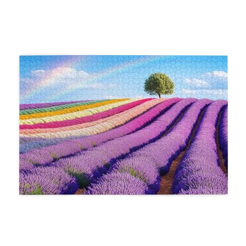 Puzzle 2000 Teile, Puzzle Erwachsene, Holzpuzzle Blumenmeer Impossible Jigsaw, Clevere Rätsel, HD Farbe Jigsaw mit Geschenkbox Verpackung for Room Decor, Geschenke für Frauen Baum 100x70cm p-1354 von Yuammgxi