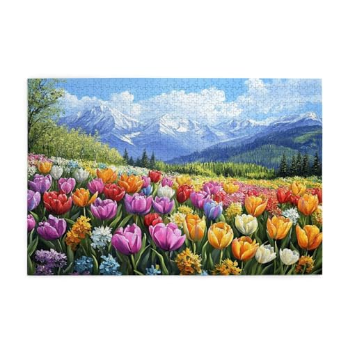 Puzzle 2000 Teile, Puzzle Erwachsene, Holzpuzzle Blumenmeer Impossible Jigsaw, Clevere Rätsel, HD Farbe Jigsaw mit Geschenkbox Verpackung for Room Decor, Geschenke für Frauen Berg 100x70cm p-1137 Puzzle 2000 Teile, Puzzle Erwachsene, Holzpuzzle Blumenmeer Impossible Jigsaw, Clevere Rätsel, HD Farbe Jigsaw mit Geschenkbox Verpackung for Room Decor, Geschenke für Frauen Berg 100x70cm p-1137 von Yuammgxi