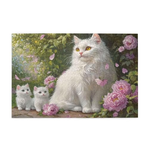 Puzzle 2000 Teile, Puzzle Erwachsene, Holzpuzzle Katze Impossible Jigsaw, Clevere Rätsel, Farbe Jigsaw Geschenkbox Verpackung for Room Decor, Geschenke für Frauen Pfingstrosenblumen 100x70cm p-1454 Puzzle 2000 Teile, Puzzle Erwachsene, Holzpuzzle Katze Impossible Jigsaw, Clevere Rätsel, Farbe Jigsaw Geschenkbox Verpackung for Room Decor, Geschenke für Frauen Pfingstrosenblumen 100x70cm p-1454 von Yuammgxi