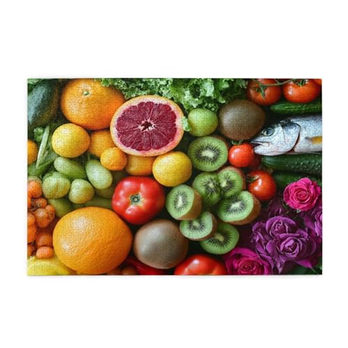 Puzzle 2000 Teile, Puzzle Erwachsene, Holzpuzzle Küche Impossible Jigsaw, Clevere Rätsel, HD Farbe Jigsaw mit Geschenkbox Verpackung for Aesthetic Room Decor, Geschenke für Frauen Obst 100x70cm p-1565 Puzzle 2000 Teile, Puzzle Erwachsene, Holzpuzzle Küche Impossible Jigsaw, Clevere Rätsel, HD Farbe Jigsaw mit Geschenkbox Verpackung for Aesthetic Room Decor, Geschenke für Frauen Obst 100x70cm p-1565 von Yuammgxi
