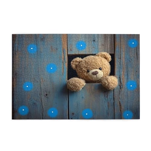 Puzzle 2000 Teile, Puzzle Erwachsene, Holzpuzzle Landschaft Impossible Jigsaw, Clevere Rätsel, Farbe Jigsaw mit Geschenkbox Verpackung for Room Decor, Geschenke für Frauen Kleiner Bär 100x70cm p-1685 Puzzle 2000 Teile, Puzzle Erwachsene, Holzpuzzle Landschaft Impossible Jigsaw, Clevere Rätsel, Farbe Jigsaw mit Geschenkbox Verpackung for Room Decor, Geschenke für Frauen Kleiner Bär 100x70cm p-1685 von Yuammgxi