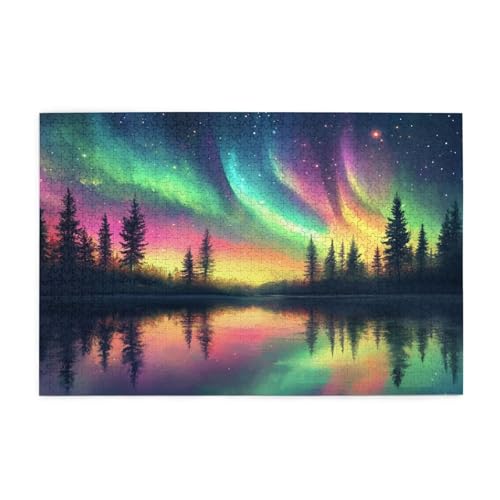Puzzle 2000 Teile, Puzzle Erwachsene, Holzpuzzle Meer Impossible Jigsaw, Clevere Rätsel, HD Farbe Jigsaw mit Geschenkbox Verpackung for Aesthetic Room Decor, Geschenke für Frauen Aurora 100x70cm p-184 Puzzle 2000 Teile, Puzzle Erwachsene, Holzpuzzle Meer Impossible Jigsaw, Clevere Rätsel, HD Farbe Jigsaw mit Geschenkbox Verpackung for Aesthetic Room Decor, Geschenke für Frauen Aurora 100x70cm p-184 von Yuammgxi