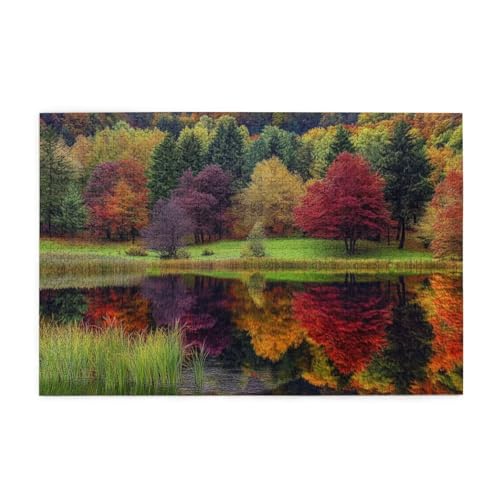 Puzzle 2000 Teile, Puzzle Erwachsene, Holzpuzzle Meer Impossible Jigsaw, Clevere Rätsel, HD Farbe Jigsaw mit Geschenkbox Verpackung for Aesthetic Room Decor, Geschenke für Frauen Baum 100x70cm p-320 von Yuammgxi