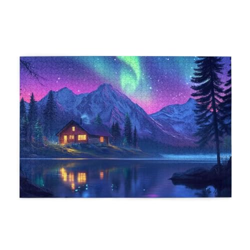 Puzzle 2000 Teile, Puzzle Erwachsene, Holzpuzzle Norwegen Impossible Jigsaw, Clevere Rätsel, HD Farbe Jigsaw mit Geschenkbox Verpackung for Room Decor, Geschenke für Frauen Aurora 100x70cm p-783 Puzzle 2000 Teile, Puzzle Erwachsene, Holzpuzzle Norwegen Impossible Jigsaw, Clevere Rätsel, HD Farbe Jigsaw mit Geschenkbox Verpackung for Room Decor, Geschenke für Frauen Aurora 100x70cm p-783 von Yuammgxi