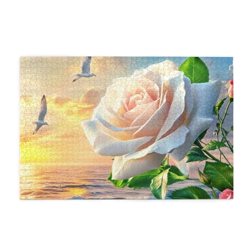 Puzzle 2000 Teile, Puzzle Erwachsene, Holzpuzzle Rose Impossible Jigsaw, Clevere Rätsel, HD Farbe Jigsaw mit Geschenkbox Verpackung for Aesthetic Room Decor, Geschenke für Frauen Vogel 100x70cm p-610 Puzzle 2000 Teile, Puzzle Erwachsene, Holzpuzzle Rose Impossible Jigsaw, Clevere Rätsel, HD Farbe Jigsaw mit Geschenkbox Verpackung for Aesthetic Room Decor, Geschenke für Frauen Vogel 100x70cm p-610 von Yuammgxi