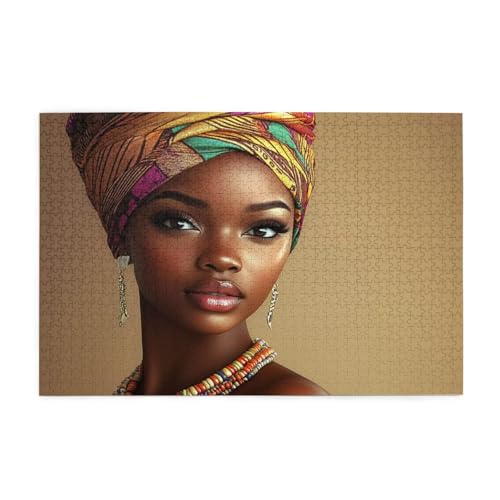 Puzzle 2000 Teile, Puzzle Erwachsene, Holzpuzzle Schönheit Impossible Jigsaw, Clevere Rätsel, HD Farbe Jigsaw mit Geschenkbox Verpackung for Room Decor, Geschenke für Frauen Frau 100x70cm p-552 von Yuammgxi