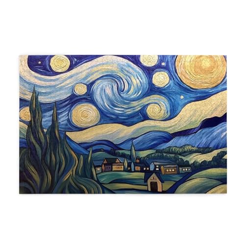 Puzzle 2000 Teile, Puzzle Erwachsene, Holzpuzzle Sternenhimmel Impossible Jigsaw, Clevere Rätsel, Farbe Jigsaw mit Geschenkbox Verpackung for Room Decor, Geschenke für Frauen Landschaft 100x70cm p-297 Puzzle 2000 Teile, Puzzle Erwachsene, Holzpuzzle Sternenhimmel Impossible Jigsaw, Clevere Rätsel, Farbe Jigsaw mit Geschenkbox Verpackung for Room Decor, Geschenke für Frauen Landschaft 100x70cm p-297 von Yuammgxi
