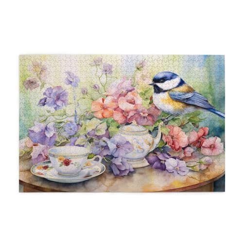 Puzzle 300 Teile, Puzzle Erwachsene, Holzpuzzle Blume Impossible Jigsaw, Clevere Rätsel, HD Farbe Jigsaw mit Geschenkbox Verpackung for Room Decor, Geschenke für Frauen Retro -Vogel 40x28cm p-1761 Puzzle 300 Teile, Puzzle Erwachsene, Holzpuzzle Blume Impossible Jigsaw, Clevere Rätsel, HD Farbe Jigsaw mit Geschenkbox Verpackung for Room Decor, Geschenke für Frauen Retro -Vogel 40x28cm p-1761 von Yuammgxi