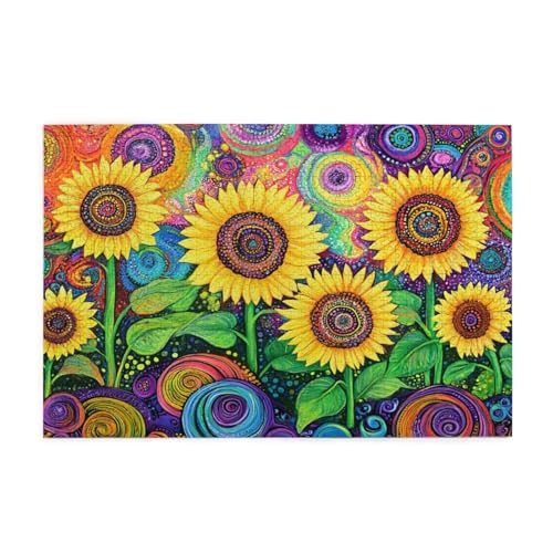 Puzzle 300 Teile, Puzzle Erwachsene, Holzpuzzle Blume Impossible Jigsaw, Clevere Rätsel, HD Farbe Jigsaw mit Geschenkbox Verpackung for Room Decor, Geschenke für Frauen Sonnenblume 40x28cm p-1942 Puzzle 300 Teile, Puzzle Erwachsene, Holzpuzzle Blume Impossible Jigsaw, Clevere Rätsel, HD Farbe Jigsaw mit Geschenkbox Verpackung for Room Decor, Geschenke für Frauen Sonnenblume 40x28cm p-1942 von Yuammgxi