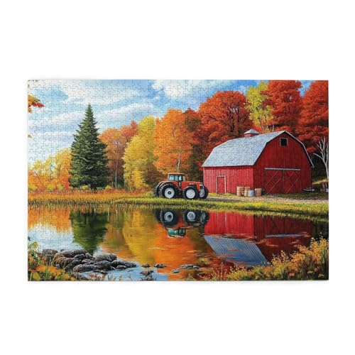 Puzzle 300 Teile, Puzzle Erwachsene, Holzpuzzle Herbst Impossible Jigsaw, Clevere Rätsel, HD Farbe Jigsaw mit Geschenkbox Verpackung for Aesthetic Room Decor, Geschenke für Frauen See 40x28cm p-1964 Puzzle 300 Teile, Puzzle Erwachsene, Holzpuzzle Herbst Impossible Jigsaw, Clevere Rätsel, HD Farbe Jigsaw mit Geschenkbox Verpackung for Aesthetic Room Decor, Geschenke für Frauen See 40x28cm p-1964 von Yuammgxi