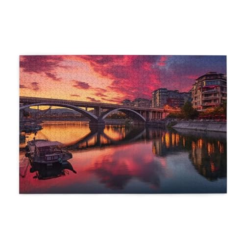 Puzzle 300 Teile, Puzzle Erwachsene, Holzpuzzle Italien Impossible Jigsaw, Clevere Rätsel, HD Farbe Jigsaw mit Geschenkbox Verpackung for Room Decor, Geschenke für Frauen Stadt 40x28cm p-1524 Puzzle 300 Teile, Puzzle Erwachsene, Holzpuzzle Italien Impossible Jigsaw, Clevere Rätsel, HD Farbe Jigsaw mit Geschenkbox Verpackung for Room Decor, Geschenke für Frauen Stadt 40x28cm p-1524 von Yuammgxi