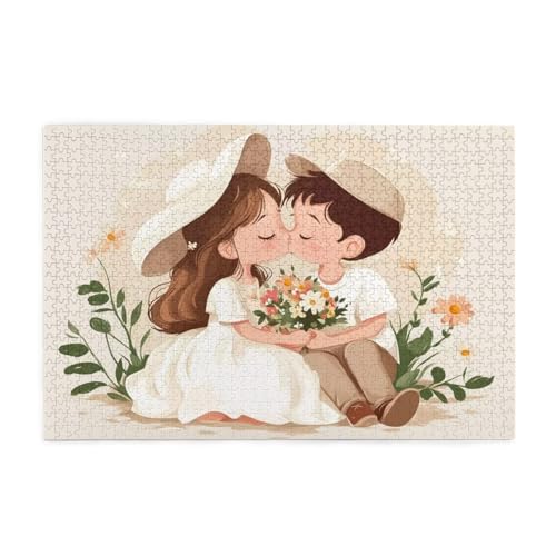 Puzzle 300 Teile, Puzzle Erwachsene, Holzpuzzle Karikatur Impossible Jigsaw, Clevere Rätsel, HD Farbe Jigsaw mit Geschenkbox Verpackung for Room Decor, Geschenke für Frauen Engel 40x28cm p-1639 Puzzle 300 Teile, Puzzle Erwachsene, Holzpuzzle Karikatur Impossible Jigsaw, Clevere Rätsel, HD Farbe Jigsaw mit Geschenkbox Verpackung for Room Decor, Geschenke für Frauen Engel 40x28cm p-1639 von Yuammgxi