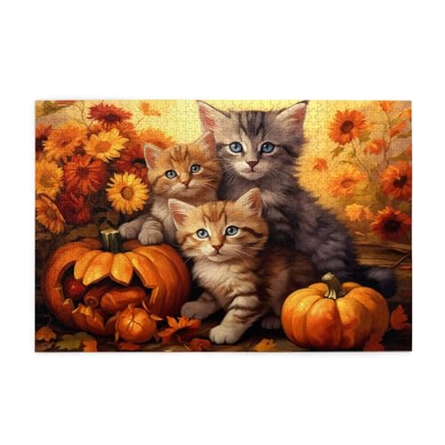 Puzzle 300 Teile, Puzzle Erwachsene, Holzpuzzle Katze Impossible Jigsaw, Clevere Rätsel, HD Farbe Jigsaw mit Geschenkbox Verpackung for Aesthetic Room Decor, Geschenke für Frauen Blume 40x28cm p-1662 Puzzle 300 Teile, Puzzle Erwachsene, Holzpuzzle Katze Impossible Jigsaw, Clevere Rätsel, HD Farbe Jigsaw mit Geschenkbox Verpackung for Aesthetic Room Decor, Geschenke für Frauen Blume 40x28cm p-1662 von Yuammgxi