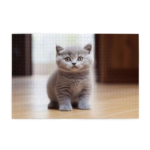 Puzzle 300 Teile, Puzzle Erwachsene, Holzpuzzle Katze Impossible Jigsaw, Clevere Rätsel, HD Farbe Jigsaw mit Geschenkbox Verpackung for Aesthetic Room Decor, Geschenke für Frauen Tier 40x28cm p-1712 Puzzle 300 Teile, Puzzle Erwachsene, Holzpuzzle Katze Impossible Jigsaw, Clevere Rätsel, HD Farbe Jigsaw mit Geschenkbox Verpackung for Aesthetic Room Decor, Geschenke für Frauen Tier 40x28cm p-1712 von Yuammgxi