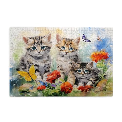 Puzzle 300 Teile, Puzzle Erwachsene, Holzpuzzle Katze Impossible Jigsaw, Clevere Rätsel, HD Farbe Jigsaw mit Geschenkbox Verpackung for Room Decor, Geschenke für Frauen Landschaft 40x28cm p-1573 Puzzle 300 Teile, Puzzle Erwachsene, Holzpuzzle Katze Impossible Jigsaw, Clevere Rätsel, HD Farbe Jigsaw mit Geschenkbox Verpackung for Room Decor, Geschenke für Frauen Landschaft 40x28cm p-1573 von Yuammgxi