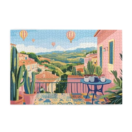 Puzzle 300 Teile, Puzzle Erwachsene, Holzpuzzle Landschaft Impossible Jigsaw, Clevere Rätsel, HD Farbe Jigsaw mit Geschenkbox Verpackung for Room Decor, Geschenke für Frauen Ballon 40x28cm p-1860 Puzzle 300 Teile, Puzzle Erwachsene, Holzpuzzle Landschaft Impossible Jigsaw, Clevere Rätsel, HD Farbe Jigsaw mit Geschenkbox Verpackung for Room Decor, Geschenke für Frauen Ballon 40x28cm p-1860 von Yuammgxi