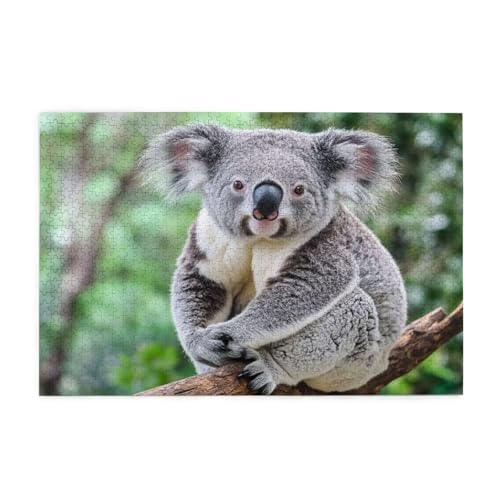 Puzzle 300 Teile, Puzzle Erwachsene, Holzpuzzle Landschaft Impossible Jigsaw, Clevere Rätsel, HD Farbe Jigsaw mit Geschenkbox Verpackung for Room Decor, Geschenke für Frauen Koala 40x28cm p-1610 Puzzle 300 Teile, Puzzle Erwachsene, Holzpuzzle Landschaft Impossible Jigsaw, Clevere Rätsel, HD Farbe Jigsaw mit Geschenkbox Verpackung for Room Decor, Geschenke für Frauen Koala 40x28cm p-1610 von Yuammgxi