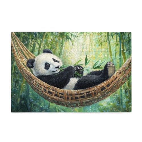 Puzzle 300 Teile, Puzzle Erwachsene, Holzpuzzle Landschaft Impossible Jigsaw, Clevere Rätsel, HD Farbe Jigsaw mit Geschenkbox Verpackung for Room Decor, Geschenke für Frauen Panda 40x28cm p-1695 Puzzle 300 Teile, Puzzle Erwachsene, Holzpuzzle Landschaft Impossible Jigsaw, Clevere Rätsel, HD Farbe Jigsaw mit Geschenkbox Verpackung for Room Decor, Geschenke für Frauen Panda 40x28cm p-1695 von Yuammgxi