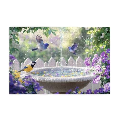 Puzzle 300 Teile, Puzzle Erwachsene, Holzpuzzle Landschaft Impossible Jigsaw, Clevere Rätsel, HD Farbe Jigsaw mit Geschenkbox Verpackung for Room Decor, Geschenke für Frauen Vogel 40x28cm p-1764 Puzzle 300 Teile, Puzzle Erwachsene, Holzpuzzle Landschaft Impossible Jigsaw, Clevere Rätsel, HD Farbe Jigsaw mit Geschenkbox Verpackung for Room Decor, Geschenke für Frauen Vogel 40x28cm p-1764 von Yuammgxi