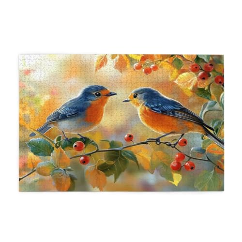 Puzzle 300 Teile, Puzzle Erwachsene, Holzpuzzle Landschaft Impossible Jigsaw, Clevere Rätsel, HD Farbe Jigsaw mit Geschenkbox Verpackung for Room Decor, Geschenke für Frauen Vogel 40x28cm p-1875 Puzzle 300 Teile, Puzzle Erwachsene, Holzpuzzle Landschaft Impossible Jigsaw, Clevere Rätsel, HD Farbe Jigsaw mit Geschenkbox Verpackung for Room Decor, Geschenke für Frauen Vogel 40x28cm p-1875 von Yuammgxi